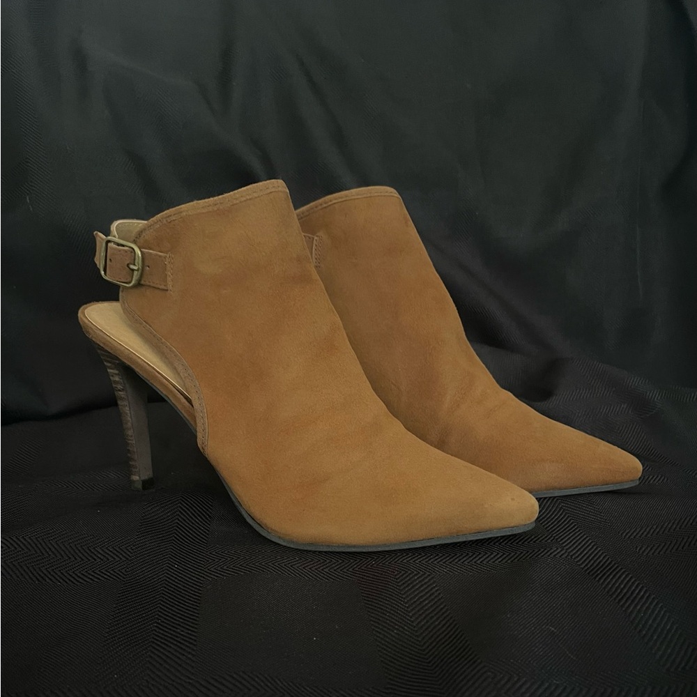 Women’s Lucky Brand Thezza Heeled Ankle Boots